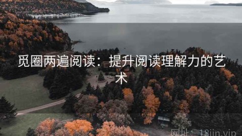 觅圈两遍阅读：提升阅读理解力的艺术